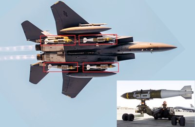 Gallery - Nhận diện vũ khí: Bom xuyên phá - Cuộc chạy đua công nghệ